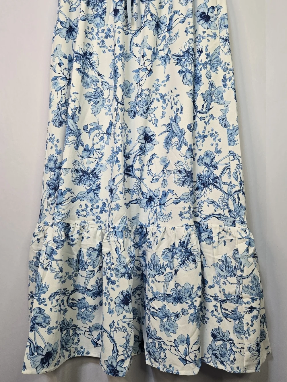 GRACE KARIN Women Size S Cottagecore Lightweight Floral Dress NWT - Picture 5 of 8